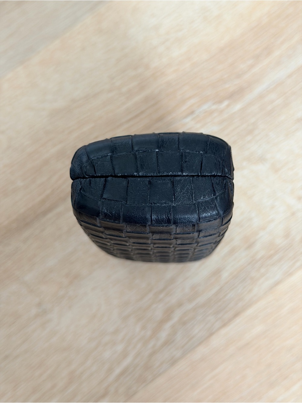 Bottega Veneta Inspired Woven Leather Glasses Case Intrecciato Sunglasses Holder - Picture 5 of 8